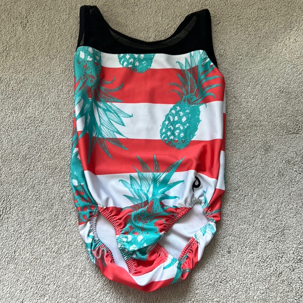 girls plumpracticewear gymnastics leotard